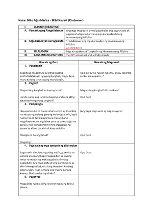 Semi detailed Lp in Grade 3( English) - GRADE 3 DAILY LESSON PLAN ...