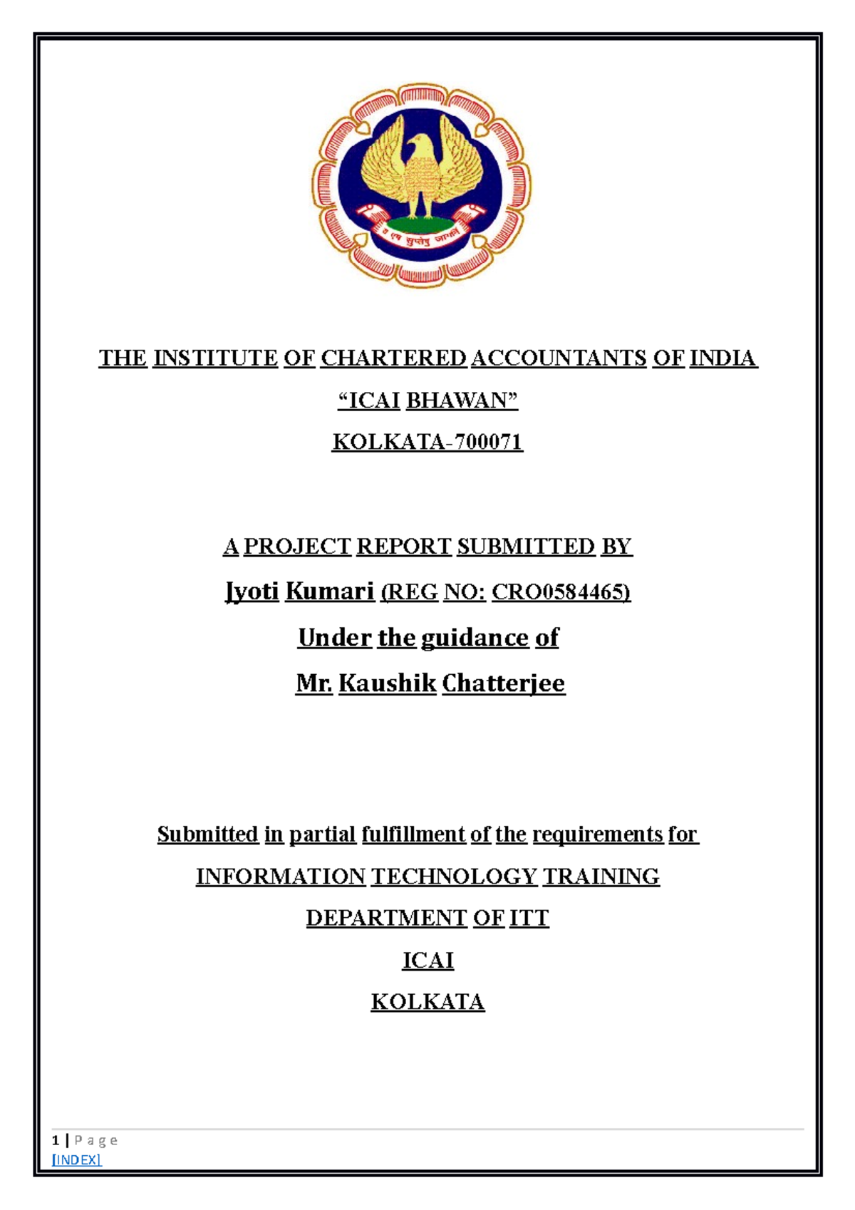 5 6293813335750083255 THE INSTITUTE OF CHARTERED ACCOUNTANTS OF INDIA