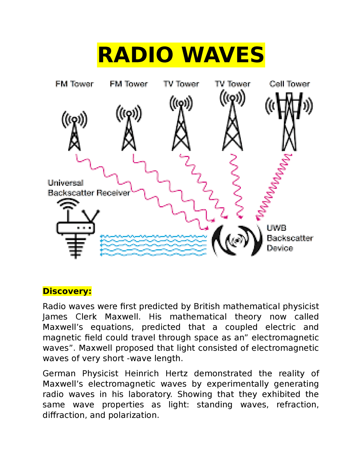 Спиральная радио волна. Радио дискавери