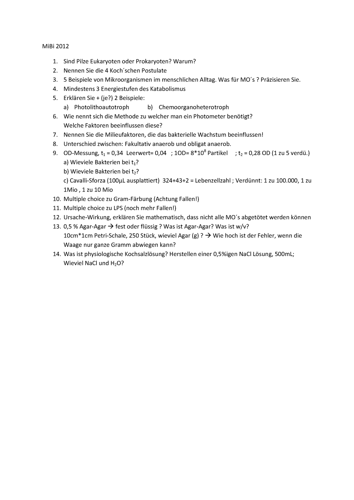 Mi Bi Klausur 2012 .pdf[326] - MiBi 2012 Sind Pilze Eukaryoten oder ...