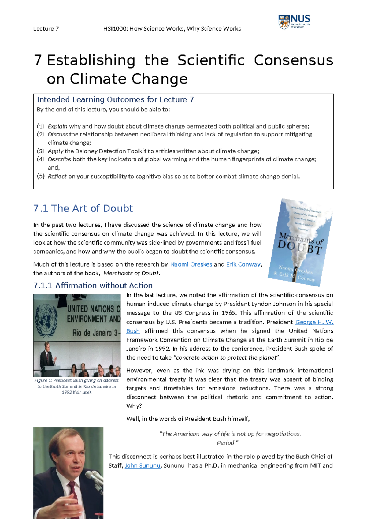 L07+Detailed+Notes - notes - 7 Establishing the Scientific Consensus on ...