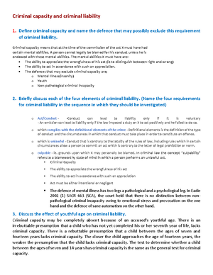 CRW2602 Questions and Answers - crw2601 - Unisa - Studocu