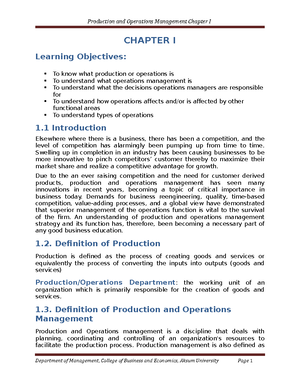 Chapter IV - DEZIDIMONA MESFIN - Chapter IV Process Selection And ...