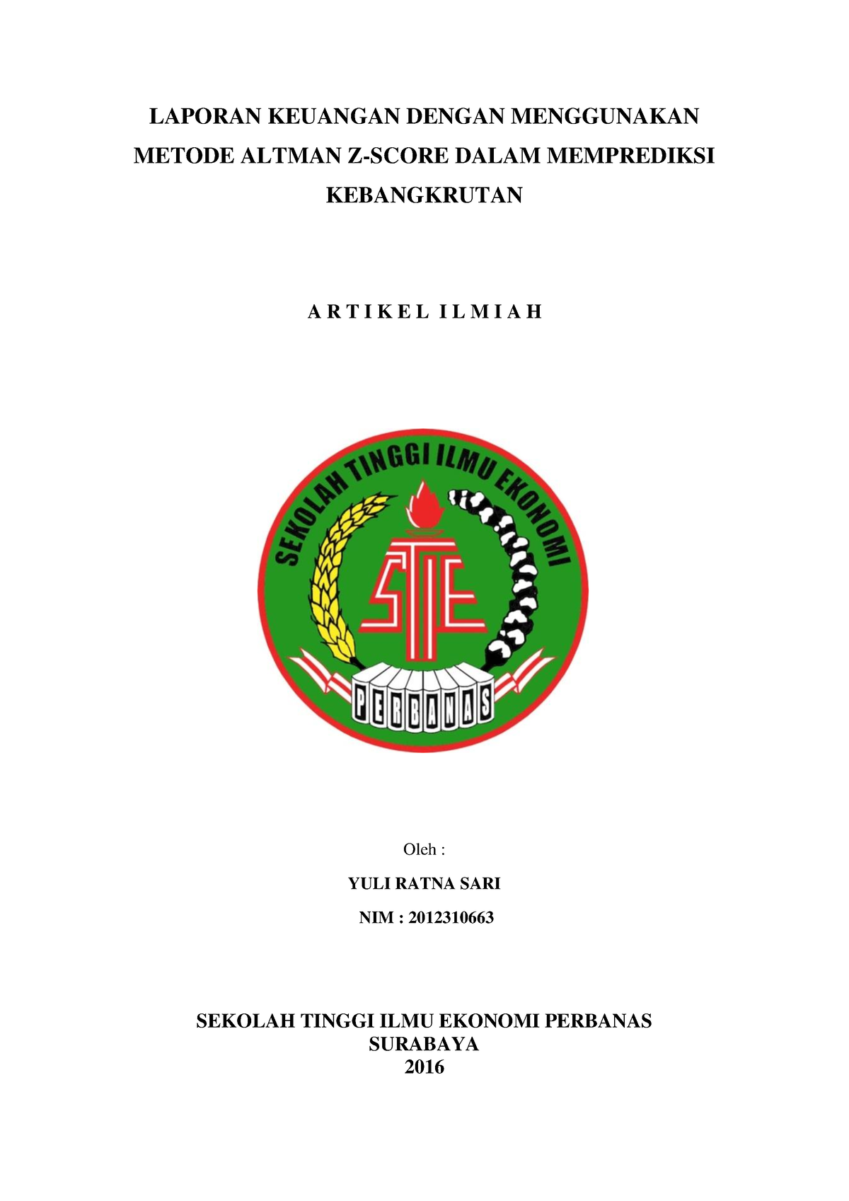 artikel-ilmiah-altman-z-score-laporan-keuangan-dengan-menggunakan