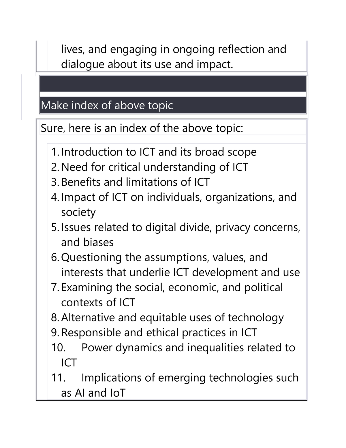 conclusion on ict essay