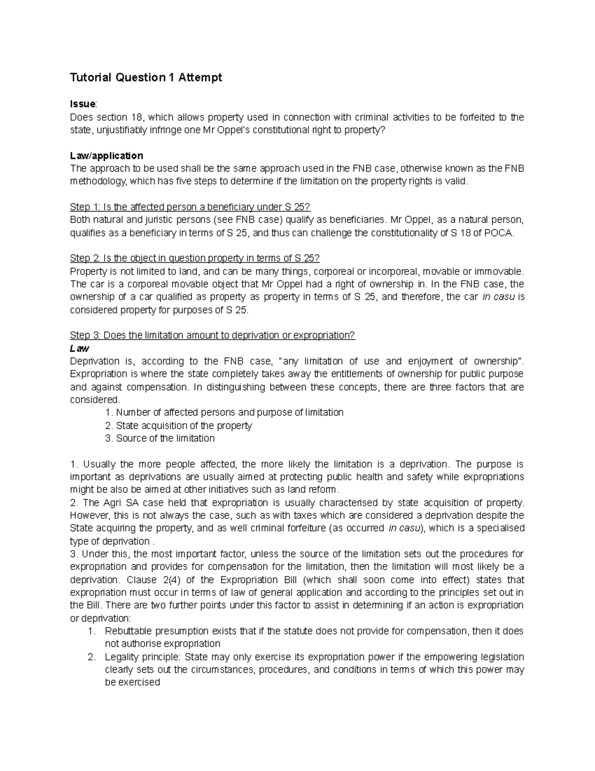 LPY Tutorial 1 - Tutorial Question 1 Attempt Issue: Does section 18 ...
