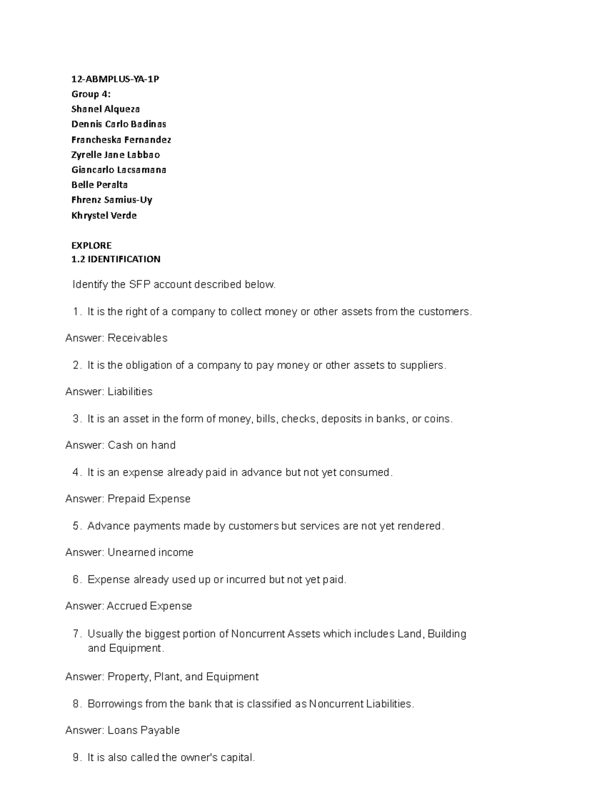 Accounting-worksheet Group-4 - 12-ABMPLUS-YA-1P Group 4: Shanel Alqueza ...