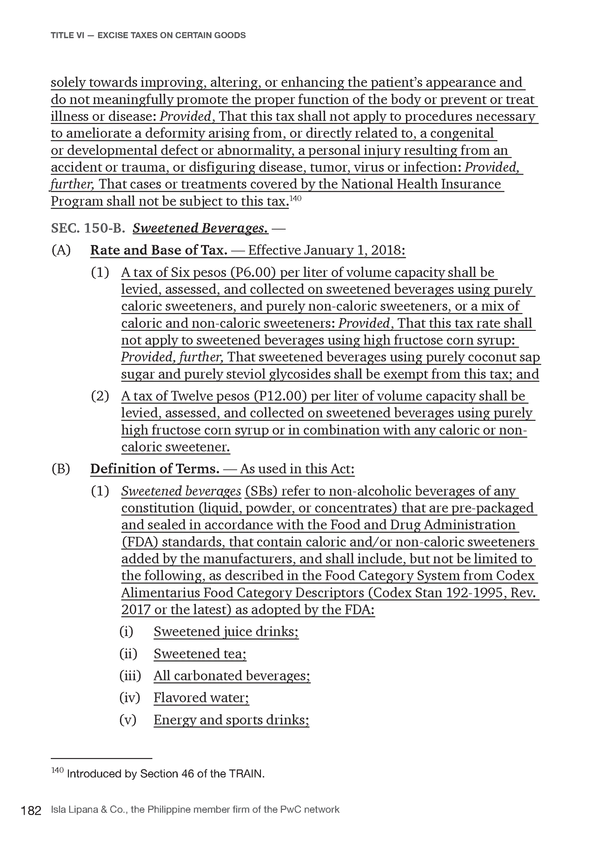 Pwcph Tax Code 2019 68 - N/a - 182 Isla Lipana & Co., The Philippine ...