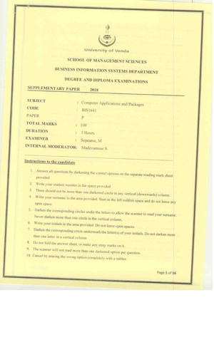 BIS Project Management Assignment - GROUP ASSIGNMENT. MODULE: BMA /BIS ...