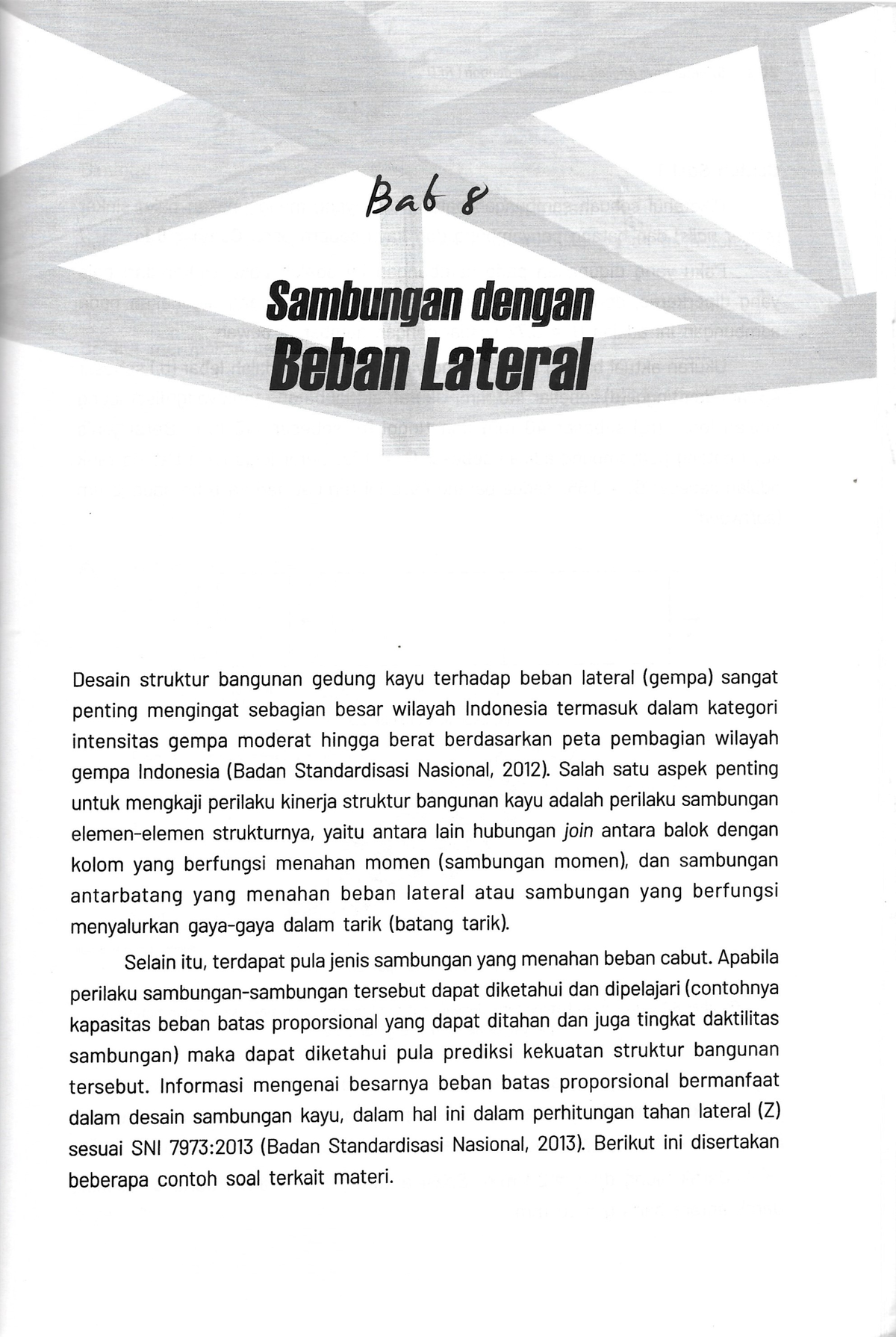 Buku Struktur Kayu 1 Bab 8 - SamDungan Dengan Bejan Lateral Desain ...