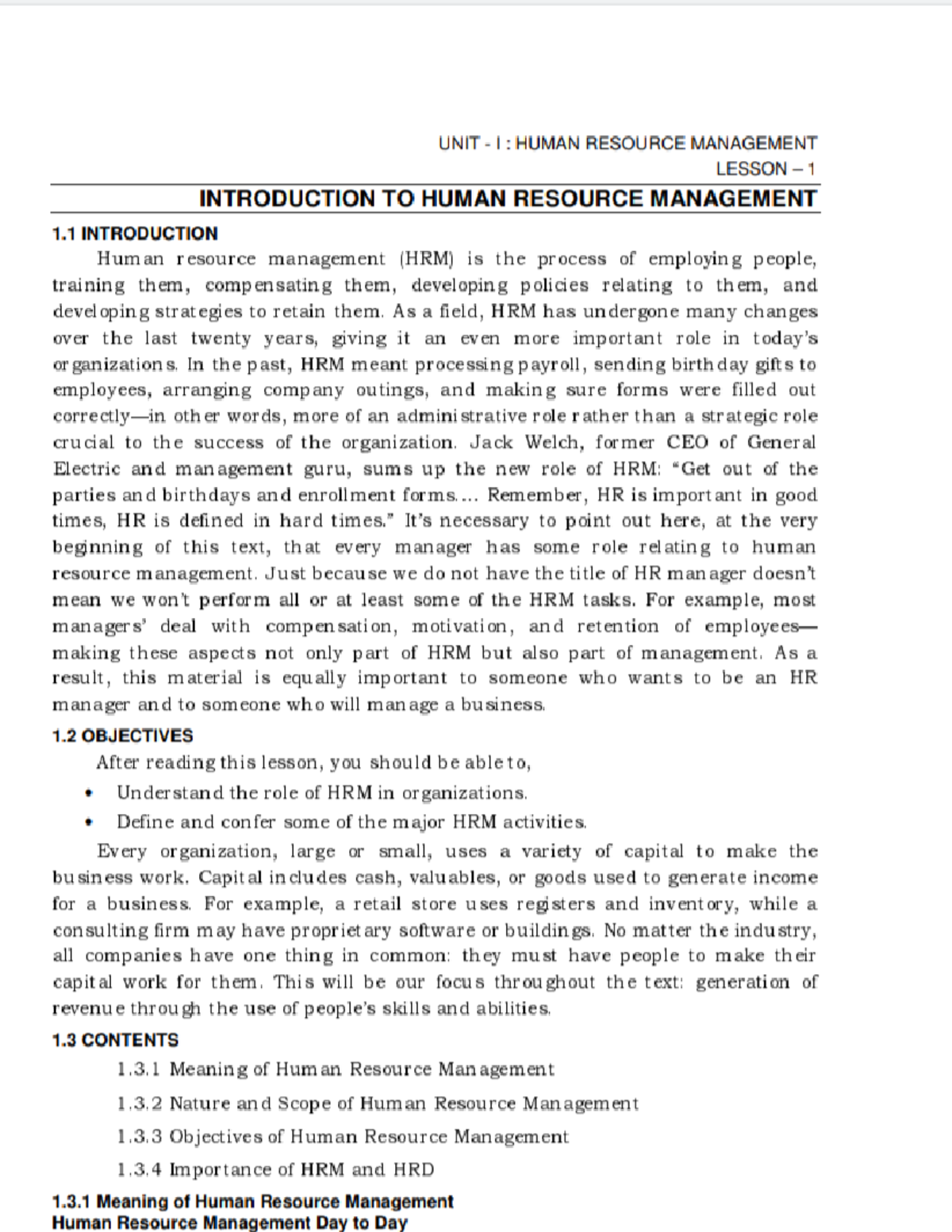 Page 1 - Introduction to Human Resource Management - Studocu