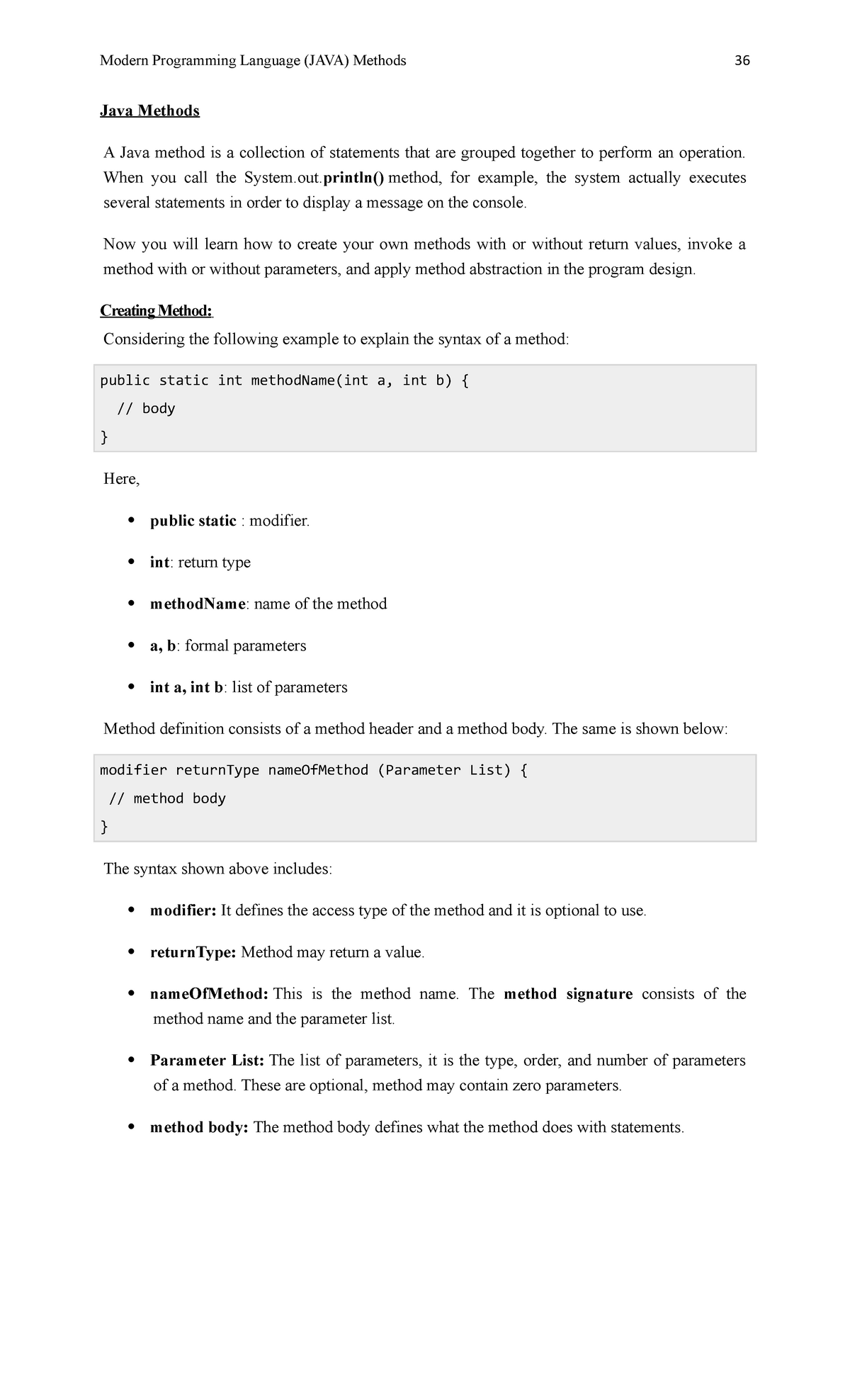 3-notes-on-methods-complete-java-programming-java-methods-a-java