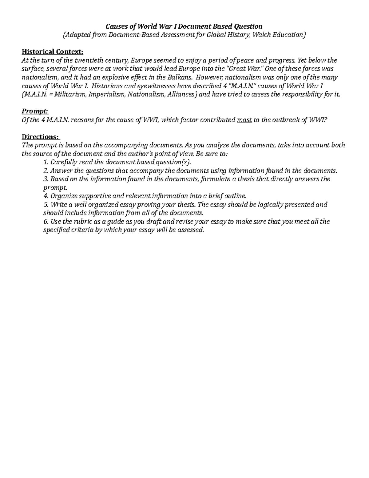 Civil War Dbq: Expert Strategies For A Top Score - 4l06g30