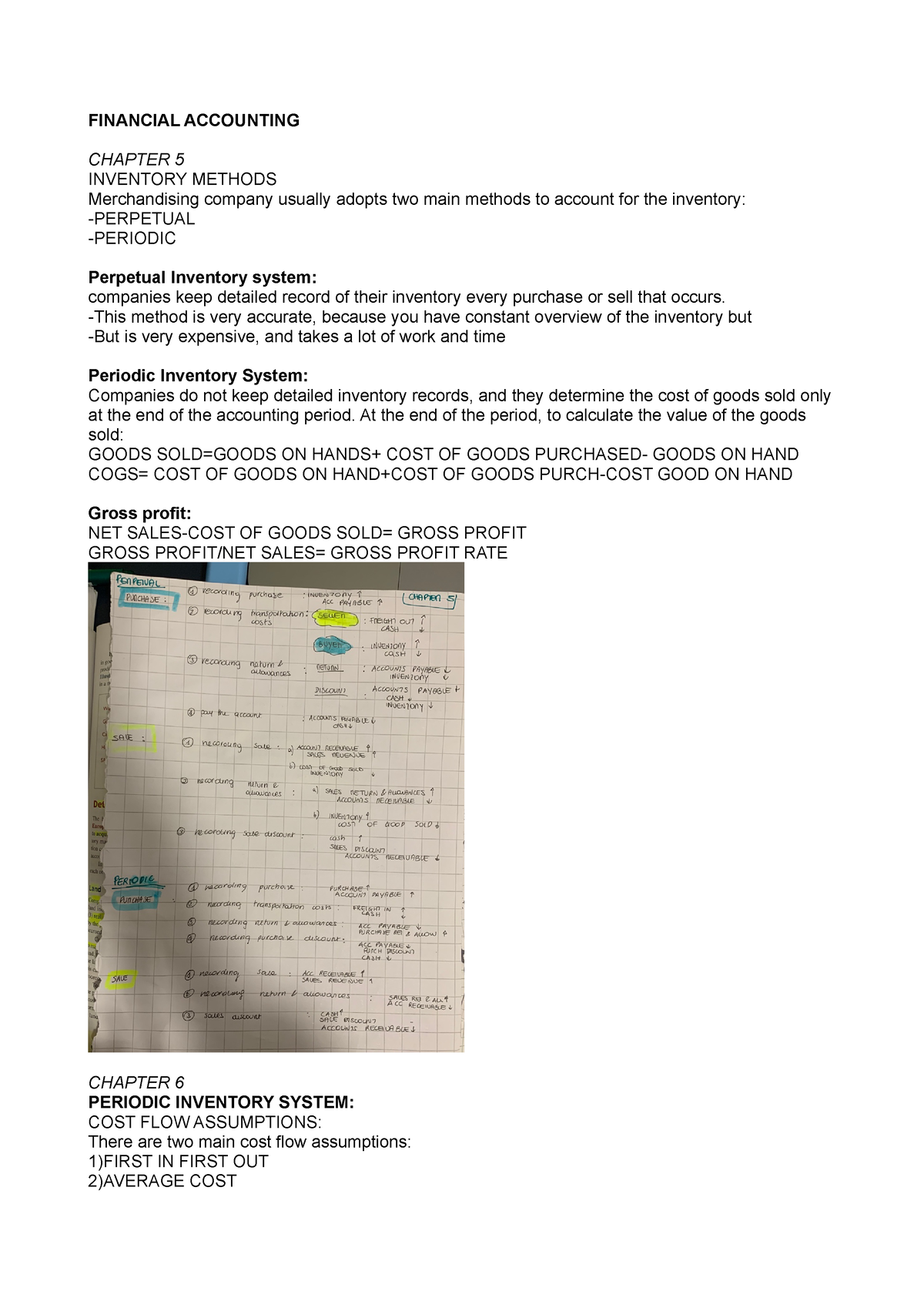 financial accounting chapter 5 homework