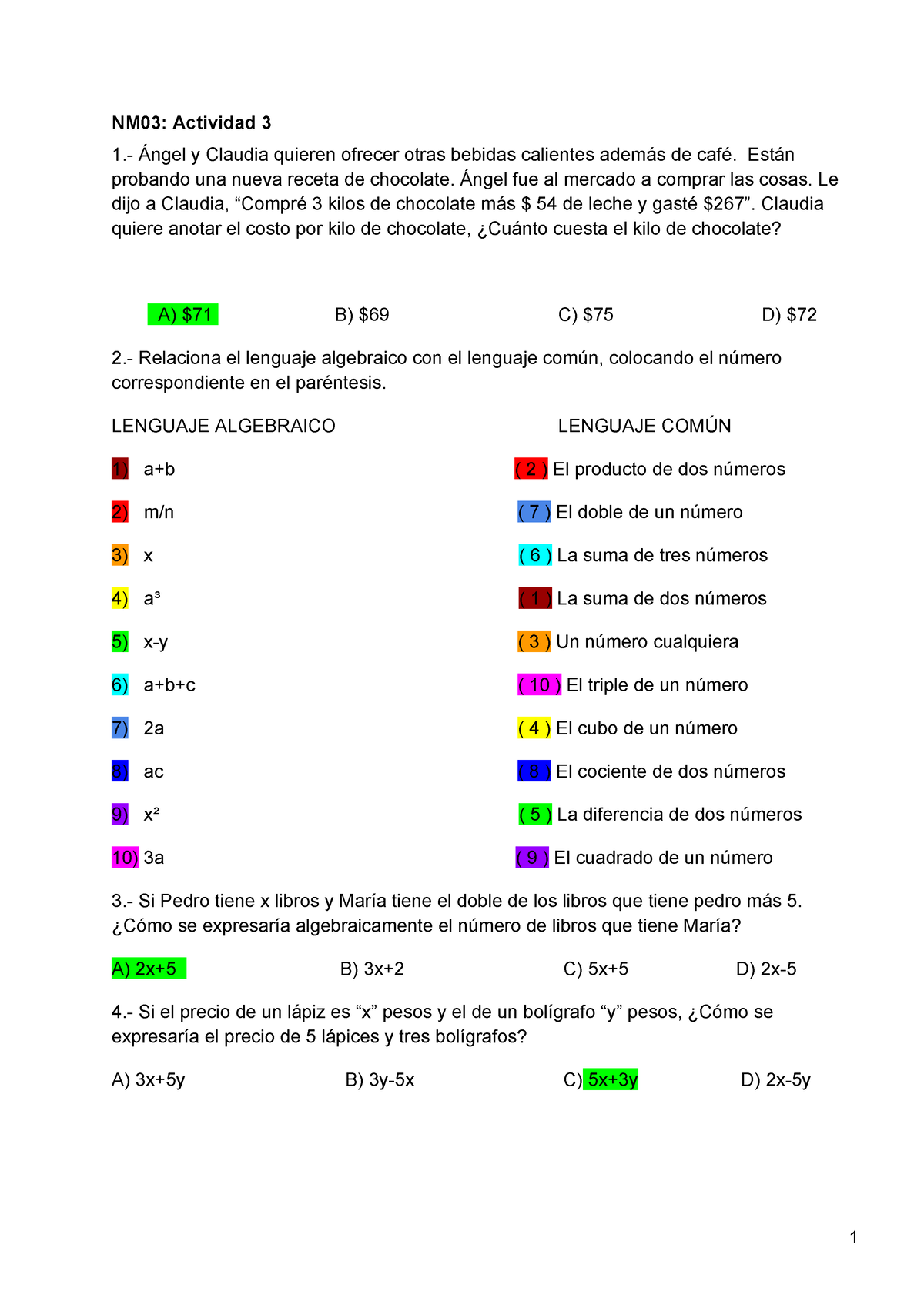 NM03 Actividad 3 - XXXXXX - NM03: Actividad 3 1.- Ángel Y Claudia ...