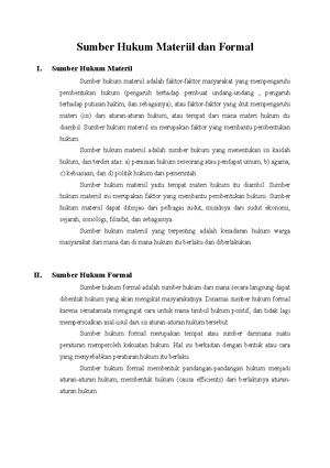 Apa Itu Hukum Materil Dan Formil