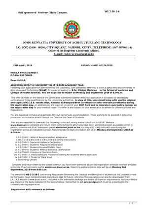 E-230428184831 - Notes - Clinical Medicine - JKUAT - Studocu