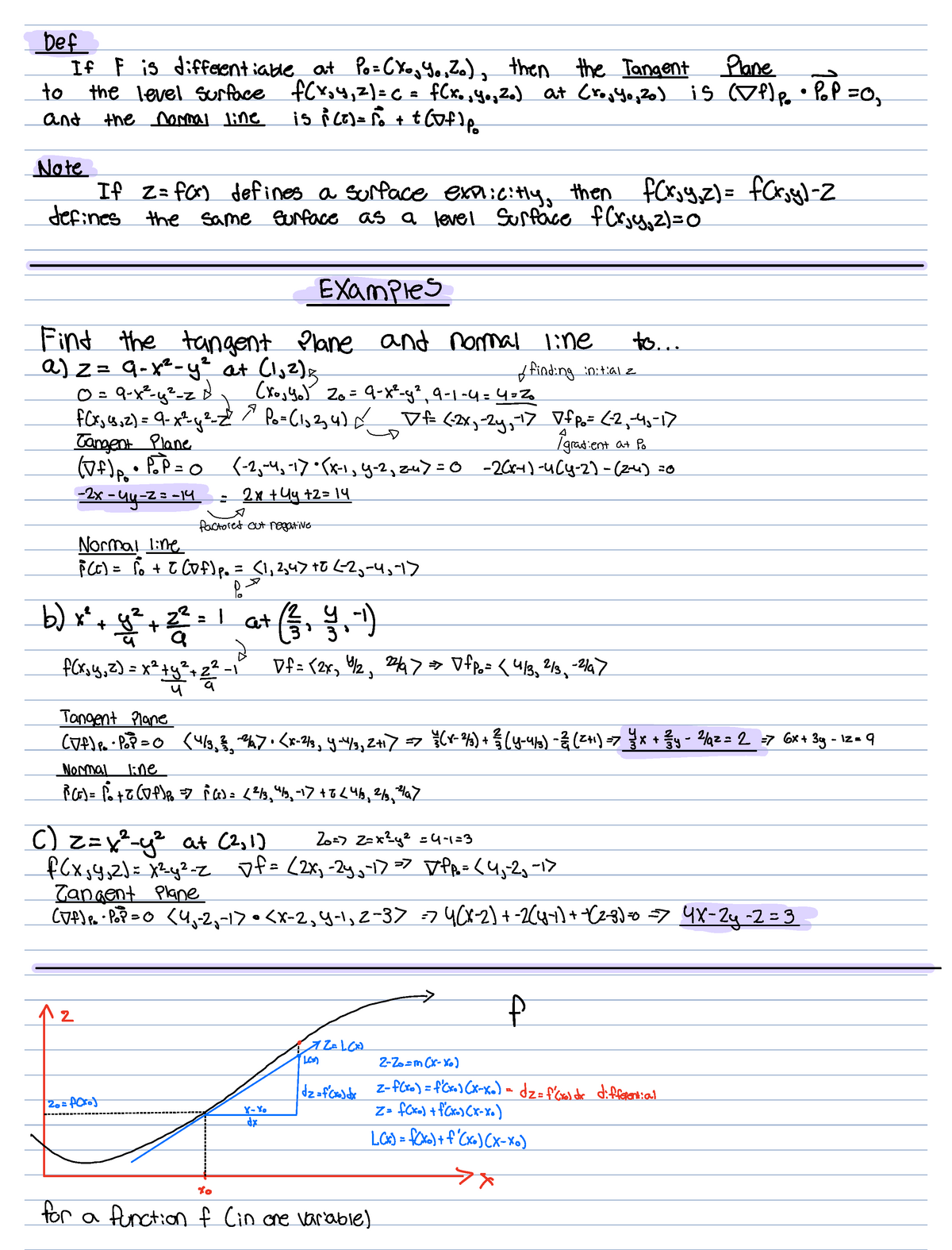 2021 Calculus 3 B(math213) Notes 14 - MATH 213 - Studocu