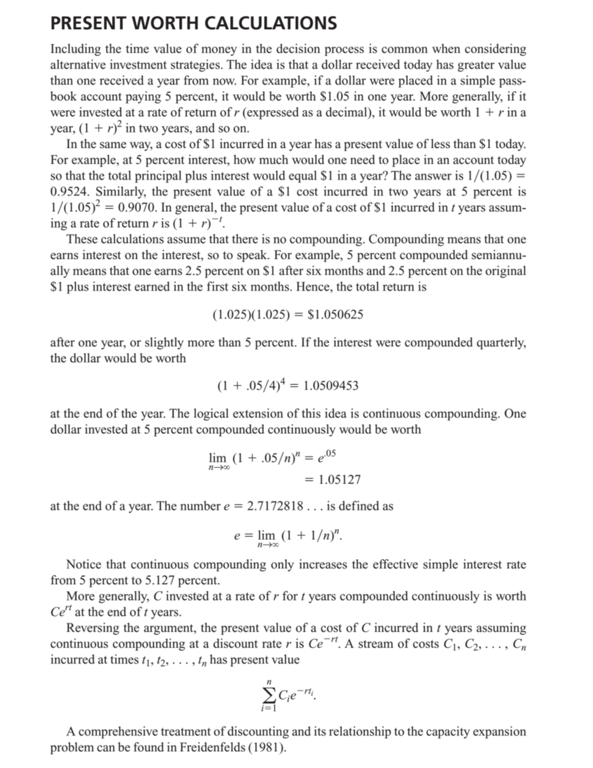 Present worth calculation - 29:623:311 - Studocu