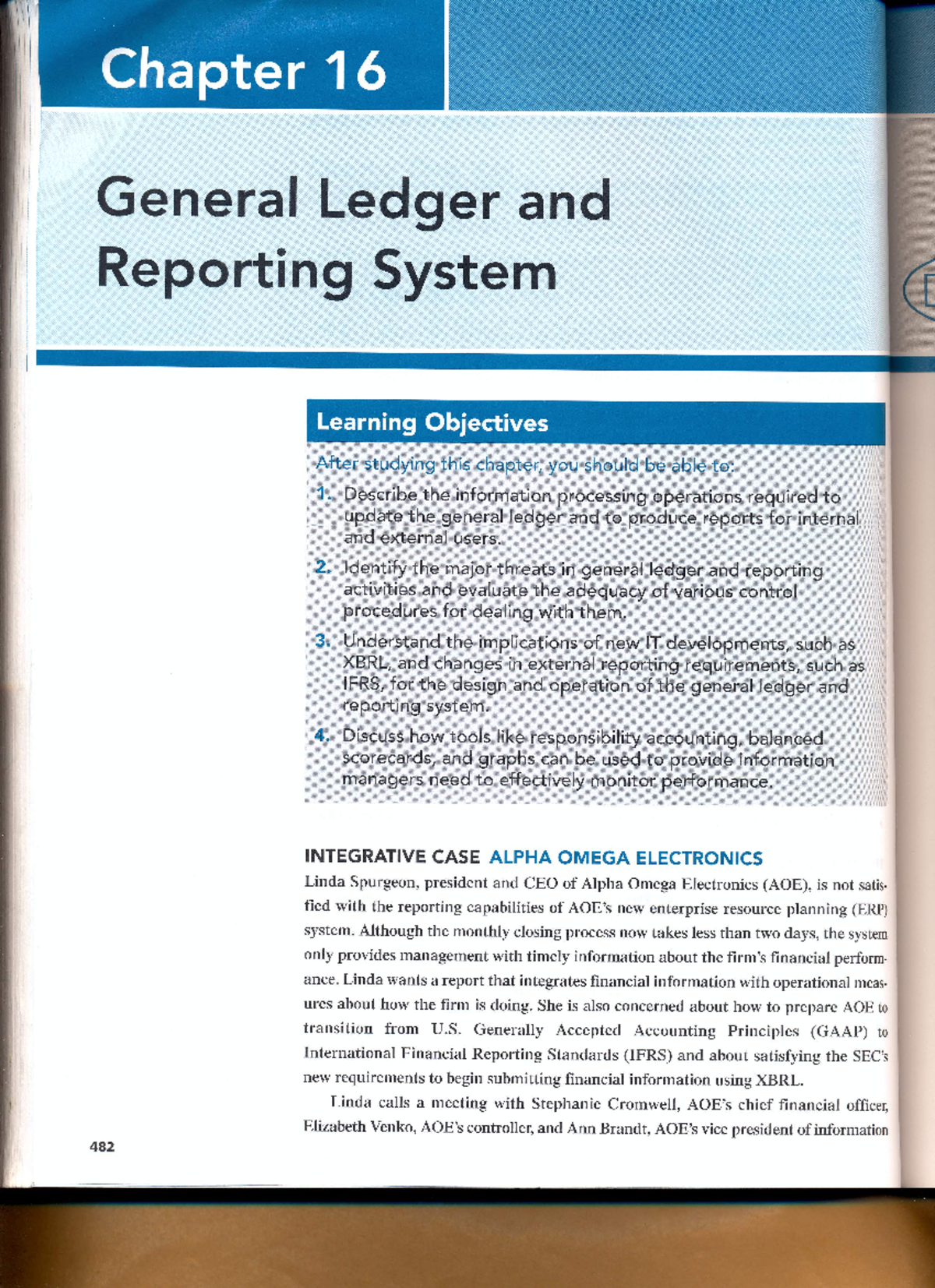 AIS 12th ed. CH 16 - textbook - ACCounting information system - Studocu