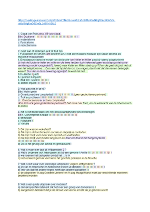 Voorbeeldexamen 2023 - Examen Inleiding Tot De Wijsbegeerte (P0M32a ...