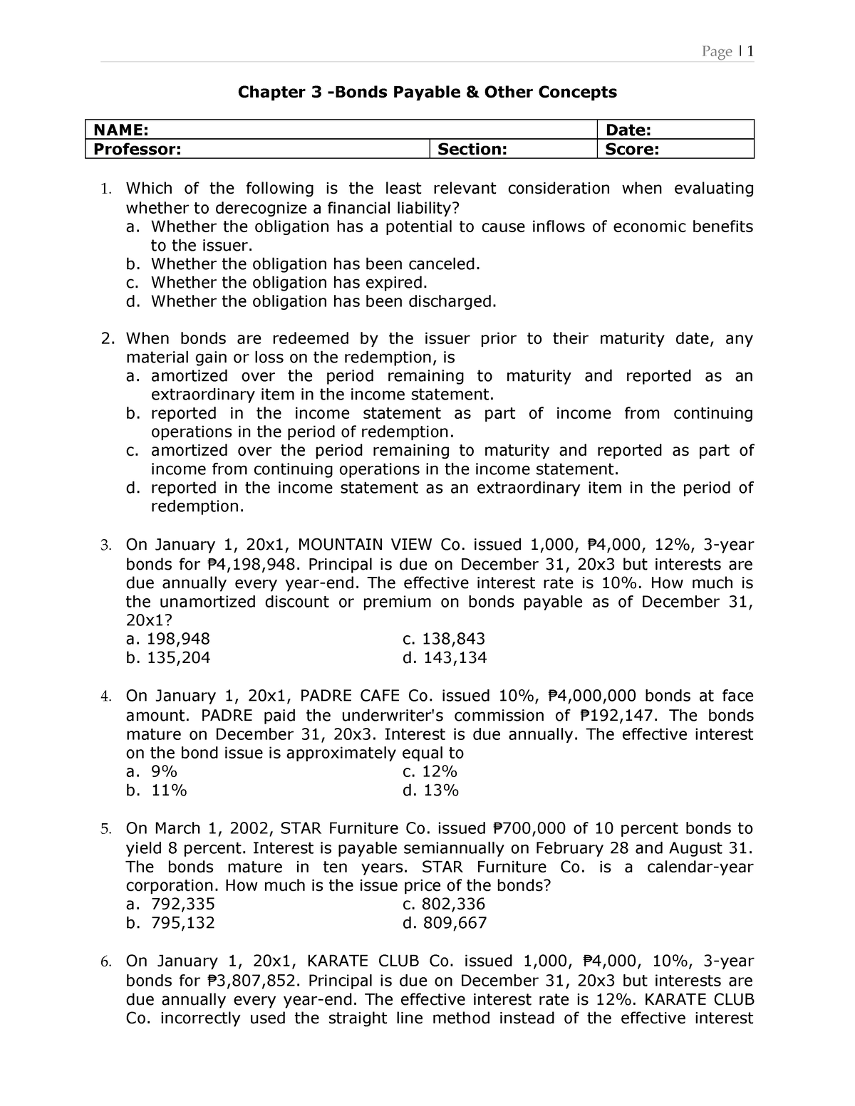 Imact 02B QUIZ Chap3 - Intermediate Accounting 2 Quiz On Chapter 3 ...