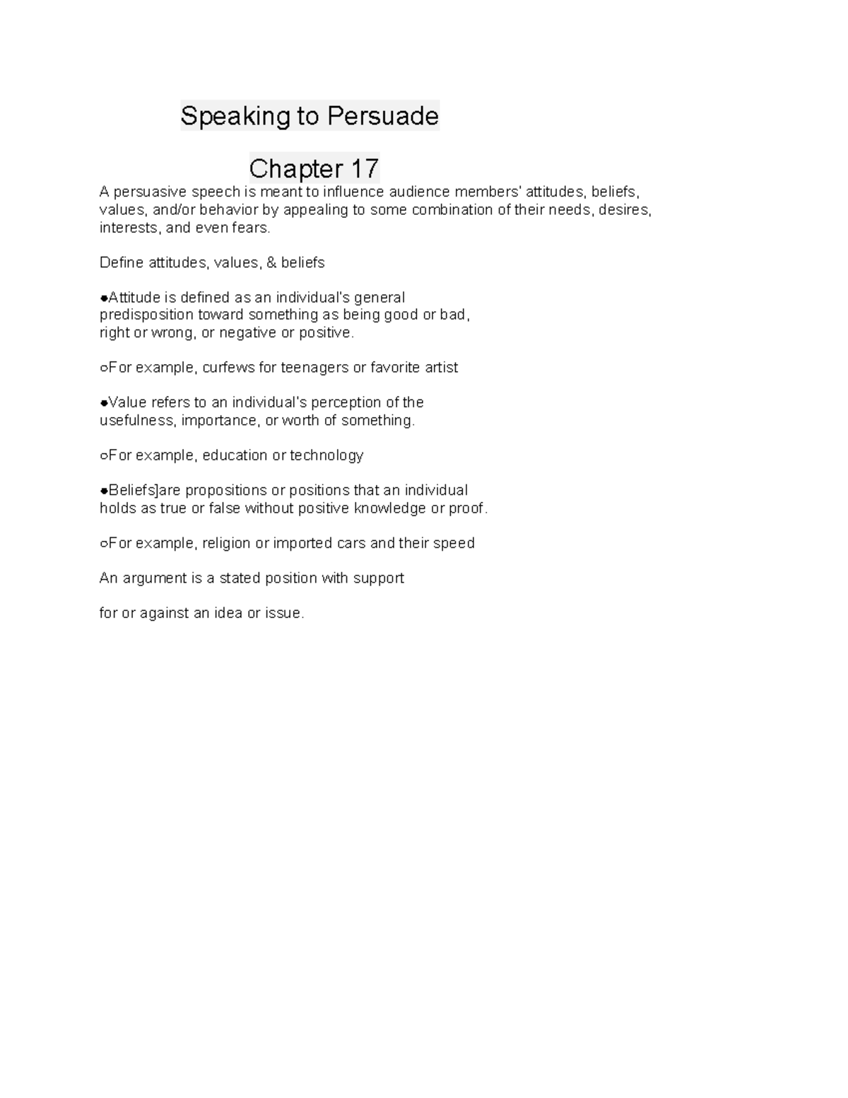 chapter-17-notes-speaking-to-persuade-chapter-17-a-persuasive-speech