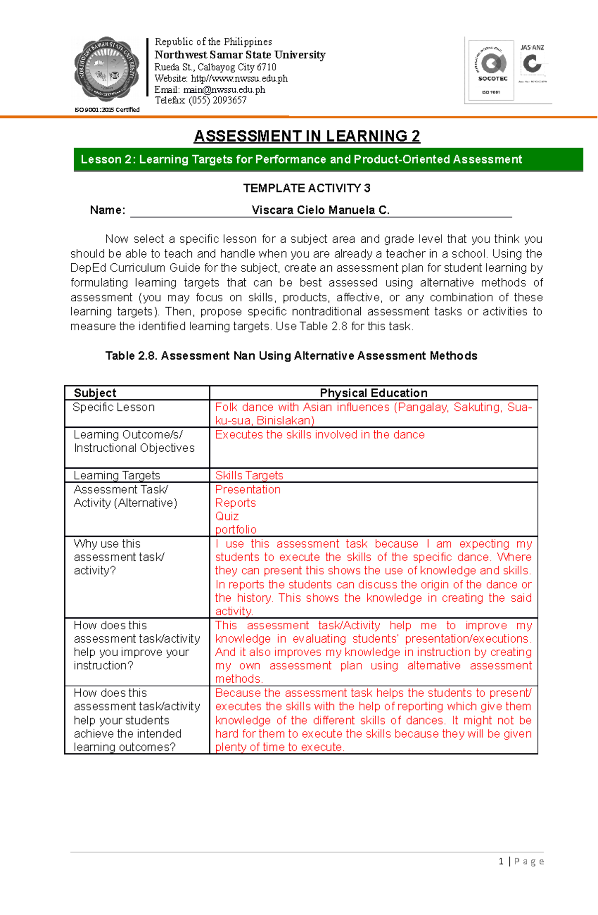 Template Activity 3 Module 1 Lesson 2 81a7472d7cb8c9fa684ccd75a0a9f2e9 ...