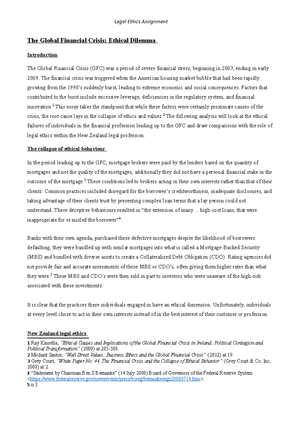 2021 Ethical Dilemma Essay Legal Ethics Assignment The Global