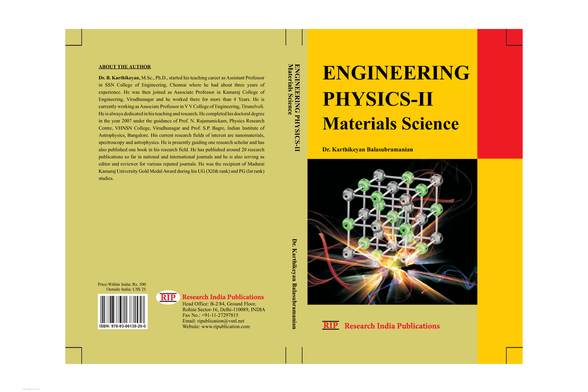 Engineering Physics II Materials Science ENGINEERING PHYSICSII