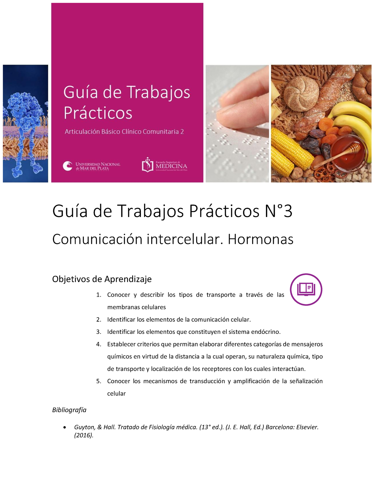 Arti 2. 2023 TP 3 Comunicación Intercelular. Guia 3. Estudiantes - GuÌa ...