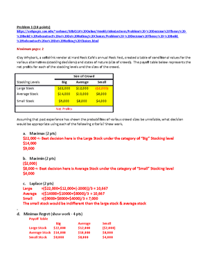BA 382 Chpt. 6-11 - Helpful notes for students - Quiz Answer: Which of ...