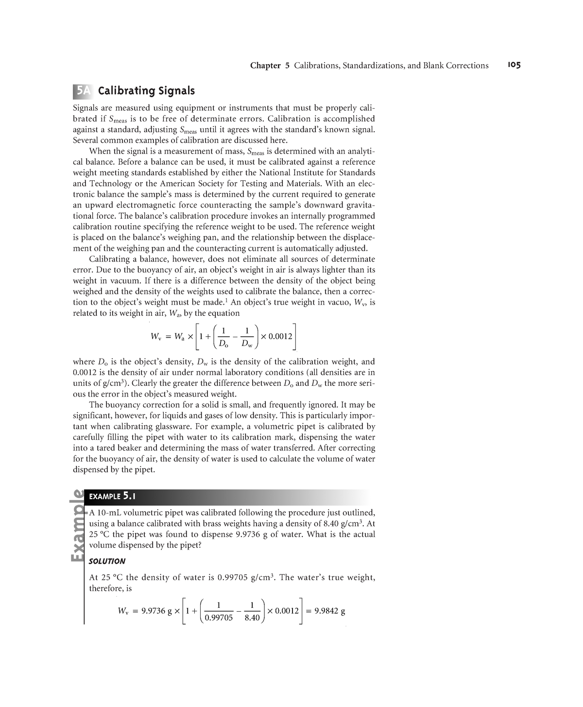 Modern Analytical Chemistry-41 - Chapter 5 Calibrations ...