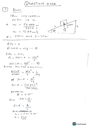 (2023) CHE 1000 Tutorial Sheet 5 - CHE1000 Thermochemistry Tutorial ...