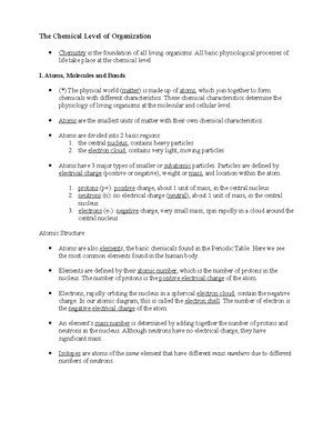 Chapter 4 detailed notes - Chapter 4 detailed notes I. Tissues of the ...