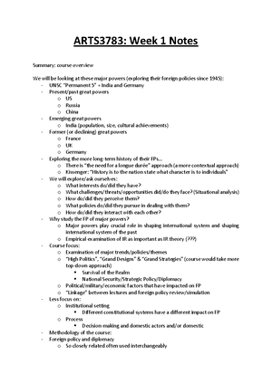 ARTS 3783 Course Outline - School of Social Sciences UNSW Arts, Design ...