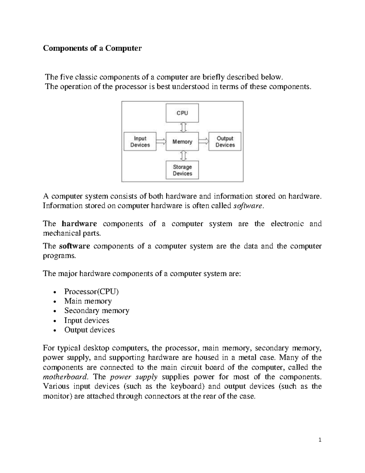 unit-1-components-of-a-computer-components-of-a-computer-the-five