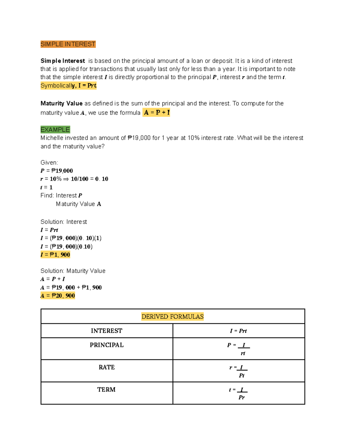 mathematics-in-the-modern-world-simple-and-compound-interest-simple