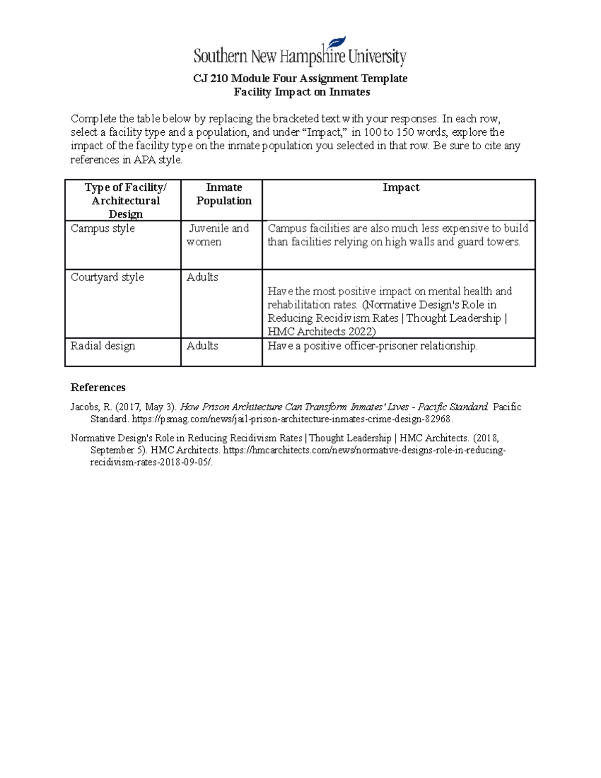 cj 210 module 5 assignment