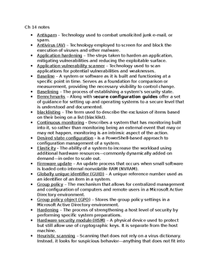 Ch 17 notes - Ch 17 notes (SSL) is a general-purpose protocol developed ...