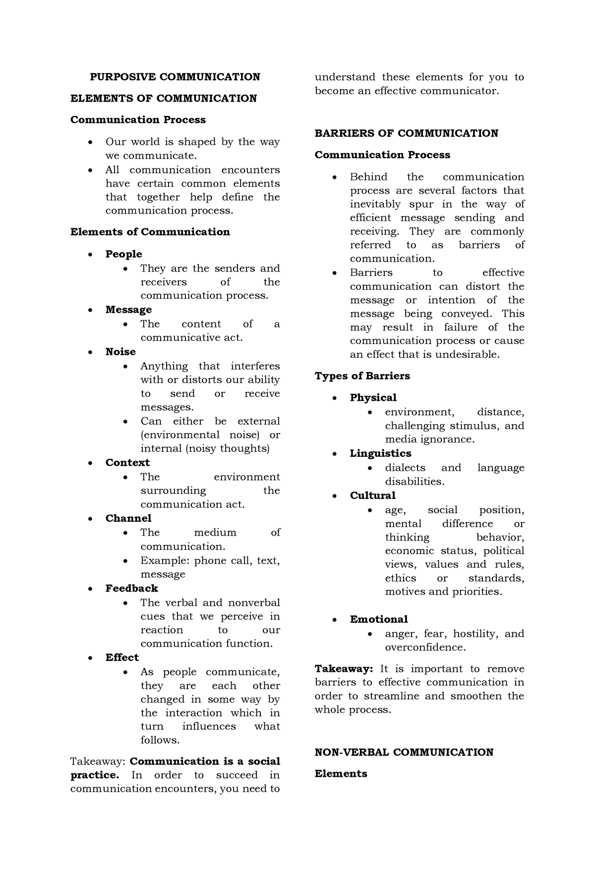 PC Midterms Reviewer - Purposive Communication - Studocu