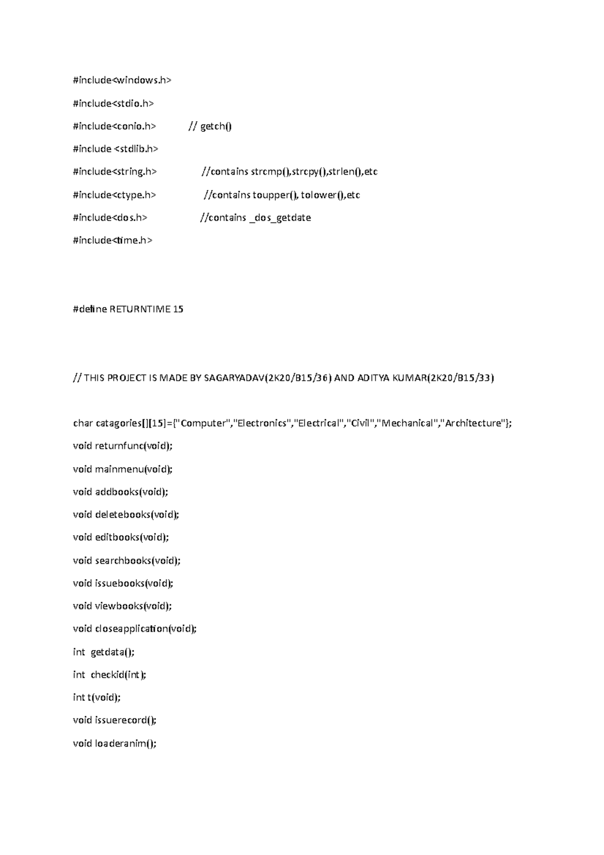 Library management project - Database Management Systems - Studocu