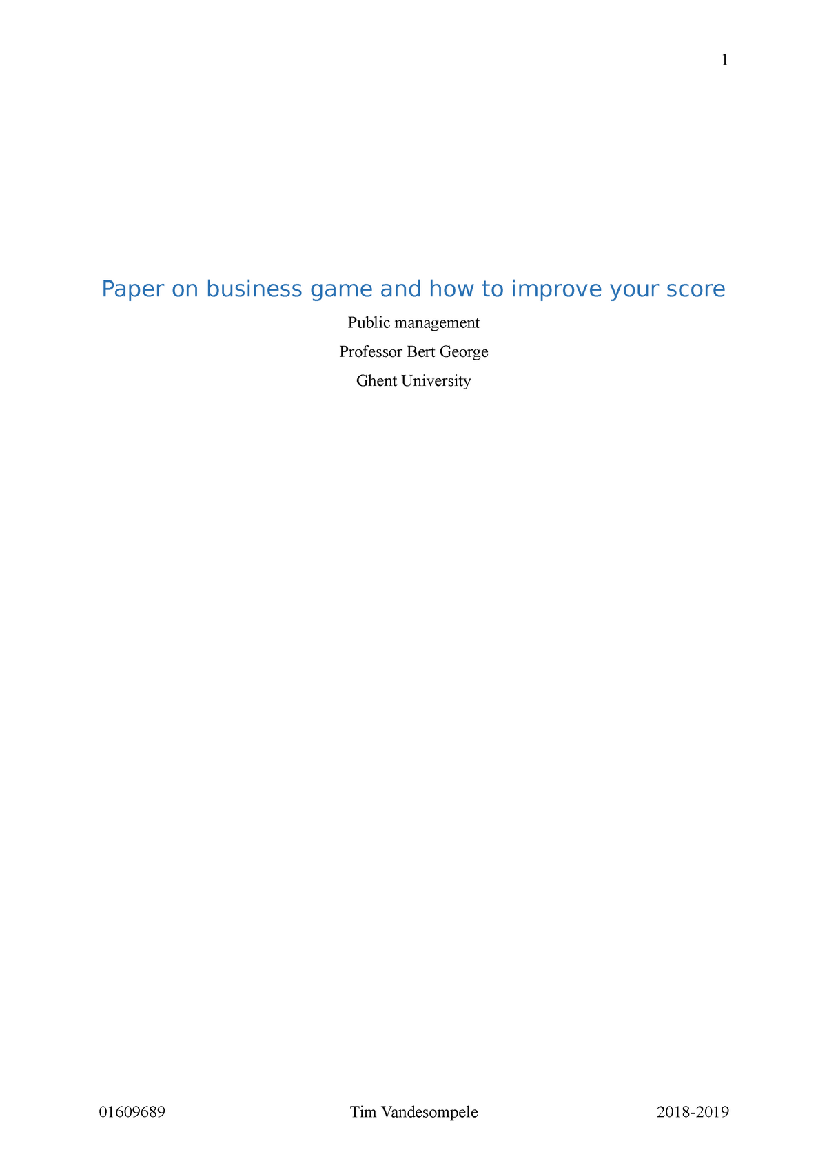 business games research papers