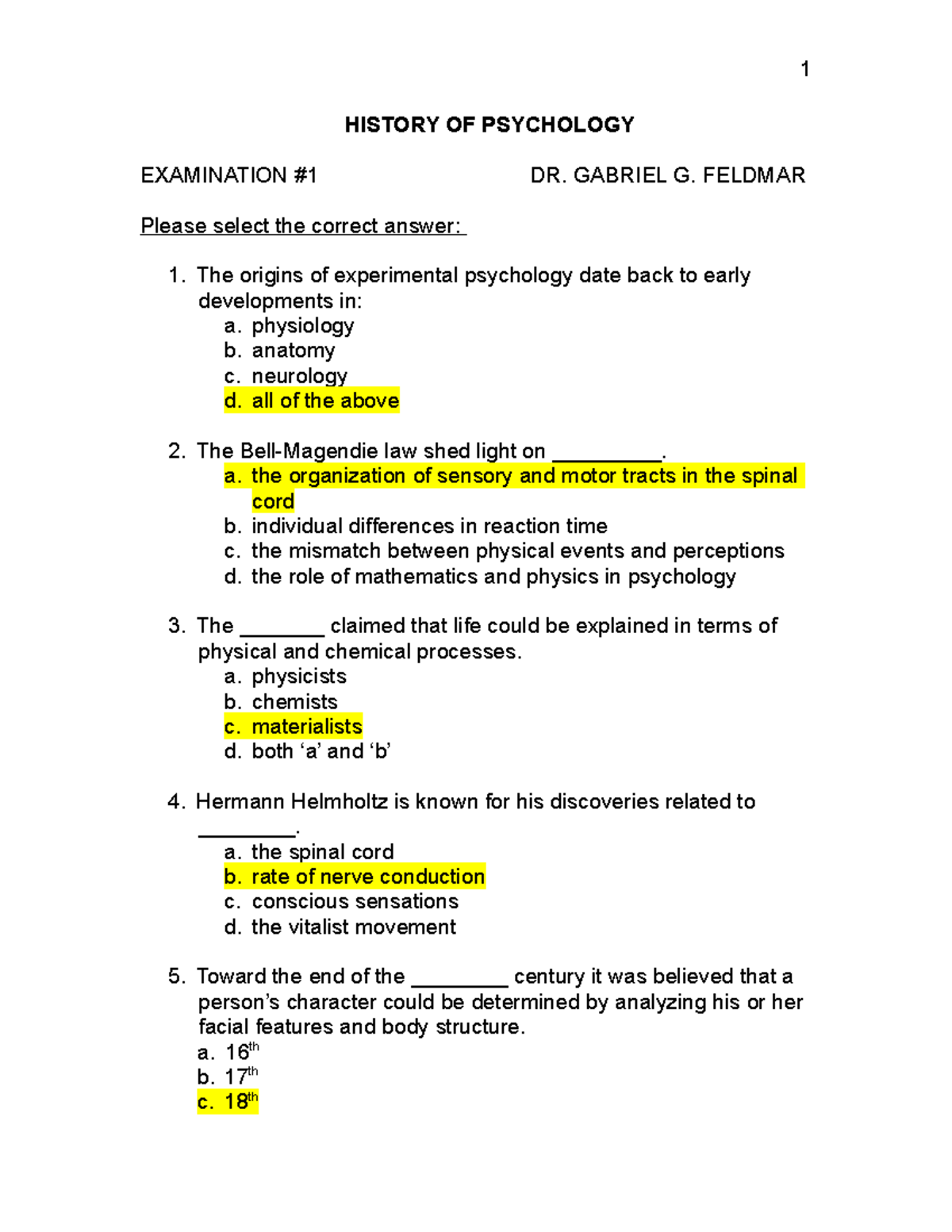 history-of-psychology-exam-1-summer-2018-na-history-of-psychology