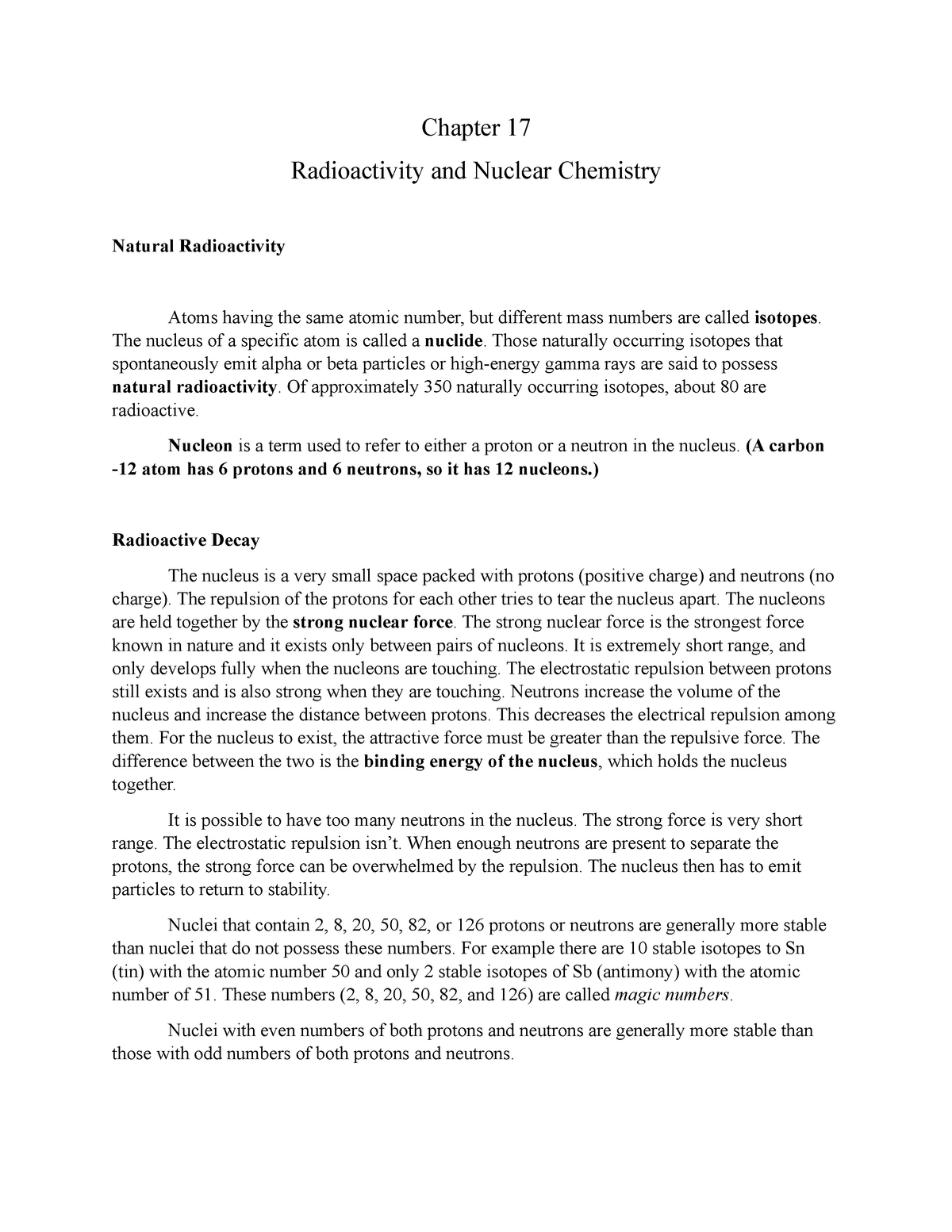 Chapter 17 Lecture Notes Chem 1407 Tarleton Studocu