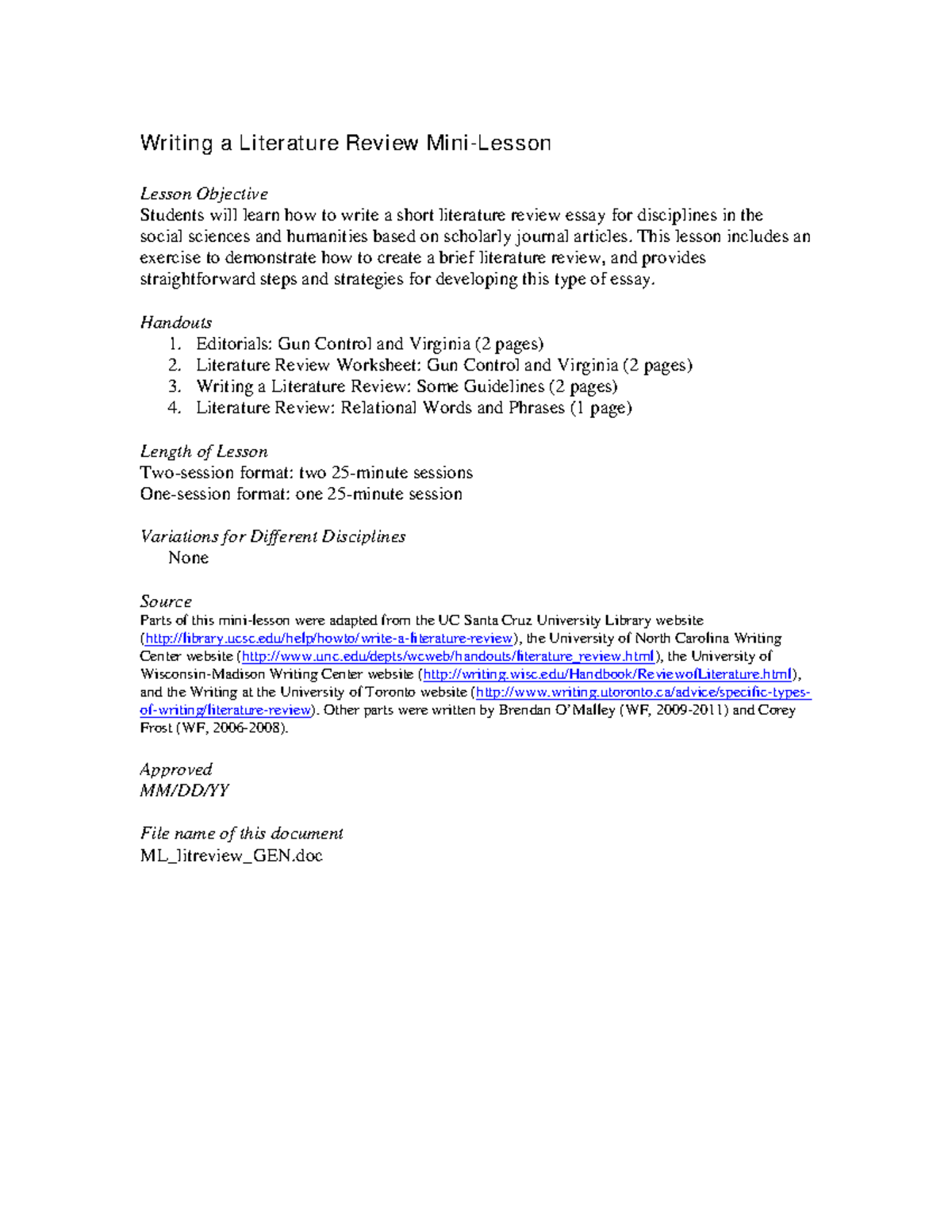 mini-literature-review-lesson-writing-a-literature-review-mini-lesson