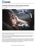 Dealing with stress and strong emotions