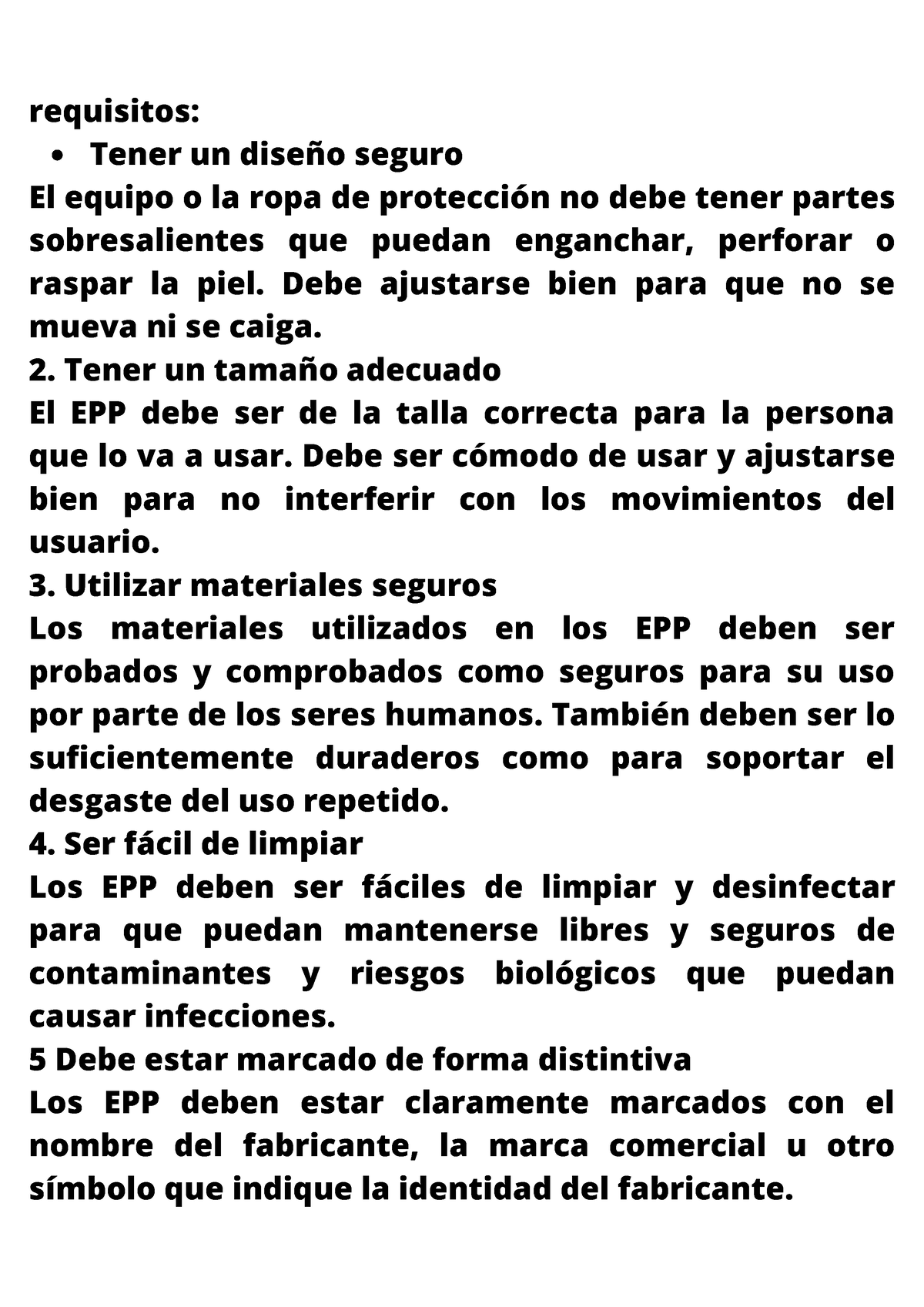 Seguridad Epi - Requisitos - Tener Un Diseño Seguro Requisitos: El ...