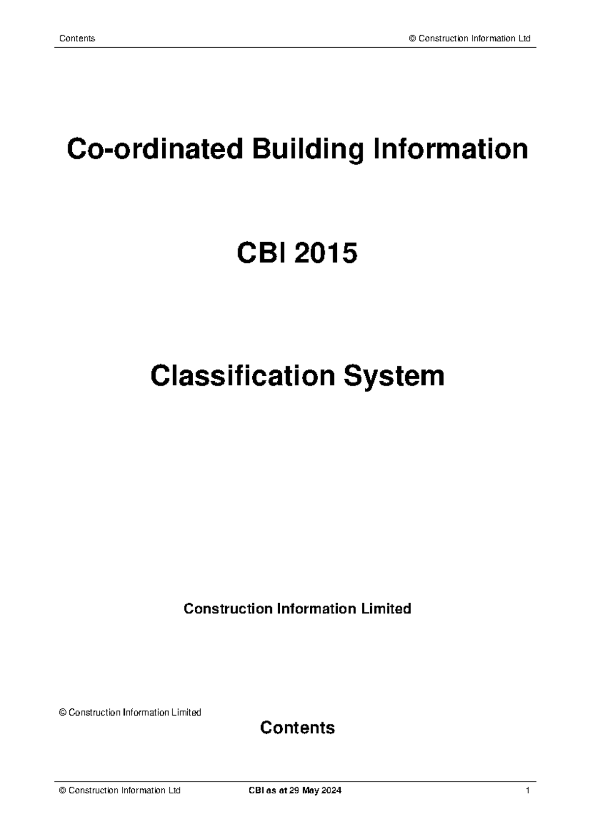 CBI2024 - This is elemental analysis guidance - Co-ordinated Building ...