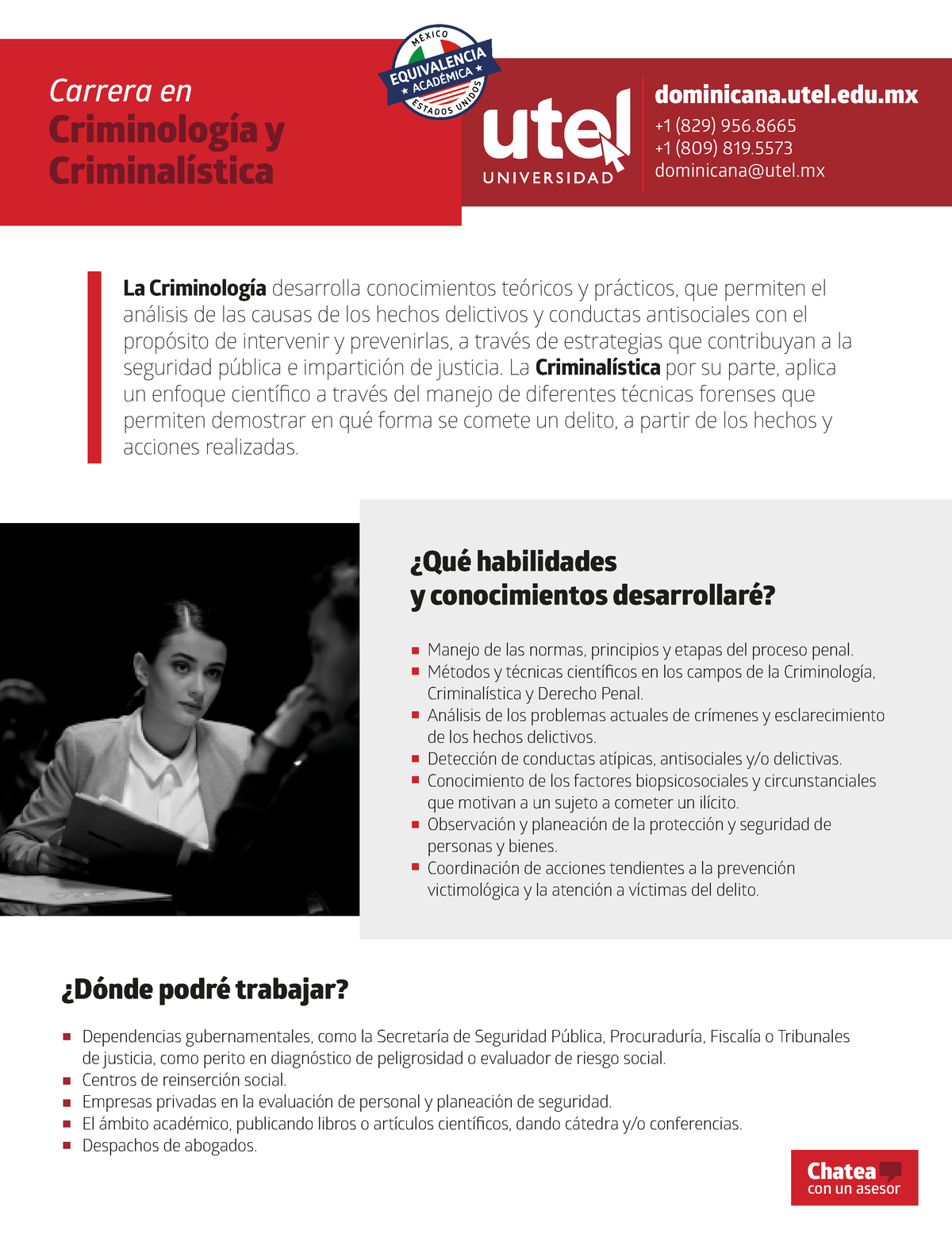 Carrera Criminología y Criminalística en el ámbito policiaco - ¿Dónde podré  trabajar? Dependencias - Studocu